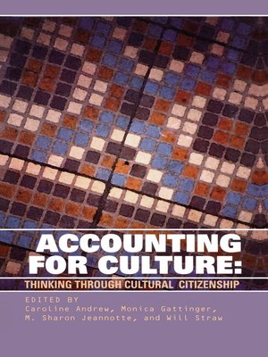cover image of Accounting for Culture